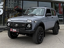 Lada Niva Sport начали красить в цвет "Тайфун"