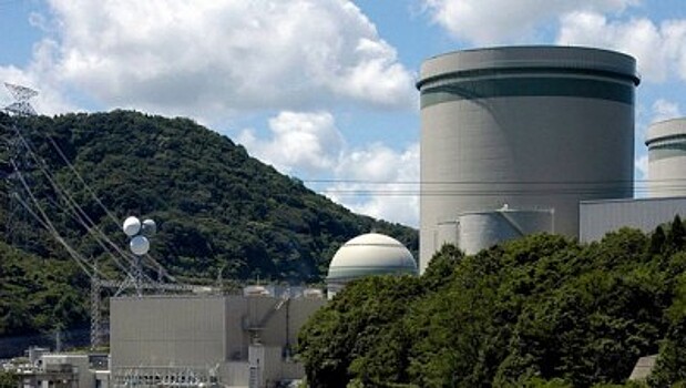В Японии на энергоблок АЭС упал строительный кран