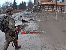 МО РФ показало кадры из освобожденных микрорайонов Красноармейска