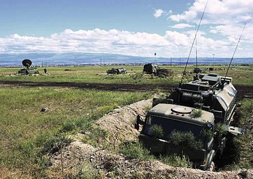 Армении военные связисты ЮВО применили новейшие средства связи