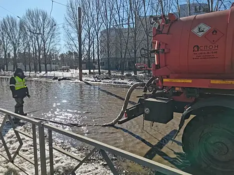 В Тольятти на Диагональной ввели двустороннее движение на время устранения подтоплений