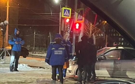 Двое взрослых и подросток пострадали в массовом ДТП в Рязани