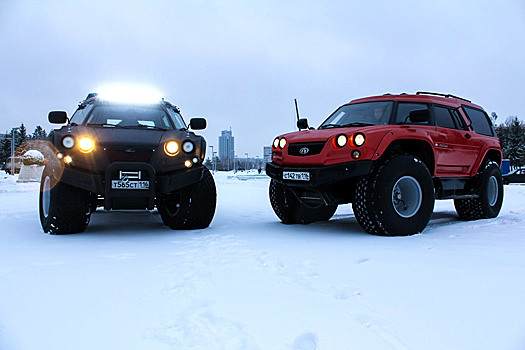 Самые крутые российские вездеходы