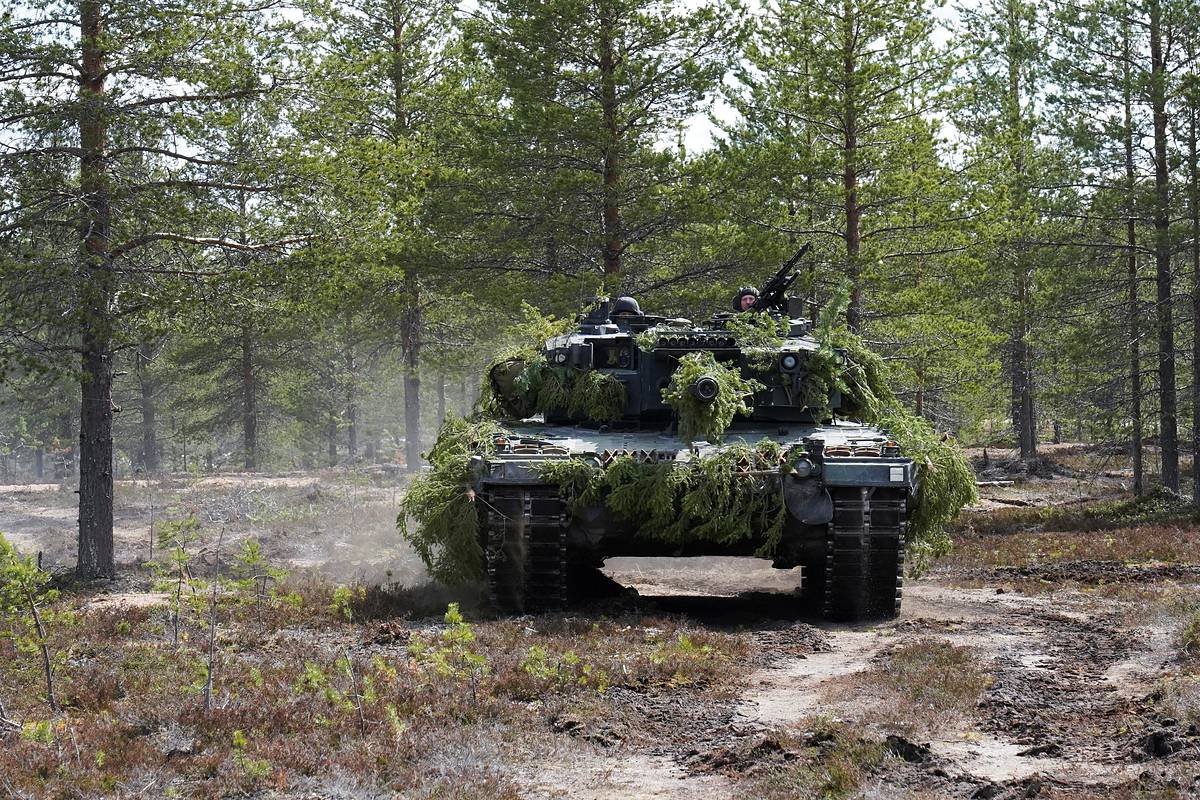 ВСУ впервые обстреляли регион России из немецкого танка Leopard-2