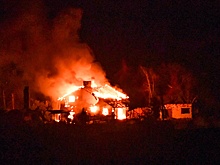 Богомаз: В Брянской области загорелись два частных дома после обстрела со стороны ВСУ