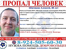 40-летнего Алексея Шитикова ищут в Нижегородской области