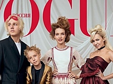 Водянова и Рудковская с детьми, Зендая с афро и нагая Джоли под вуалью: обложки декабря, которые нас удивили