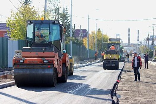 В Иркутске приступили к асфальтированию улицы Култукской