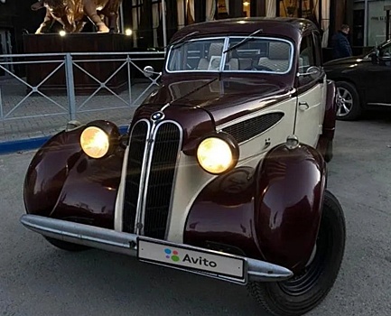 В Новосибирске продают раритетный 85-летний BMW за 1,45 млн рублей