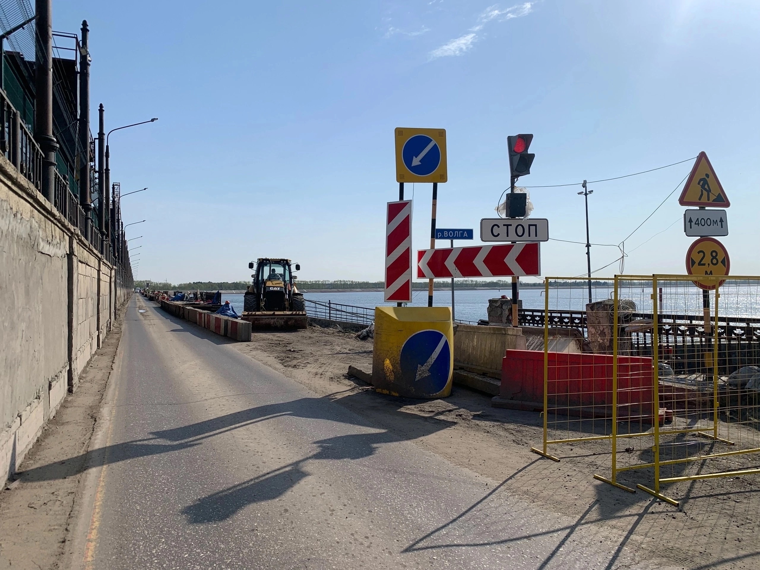 Опубликован график перекрытий моста на дамбе Нижегородской ГЭС в начале июля