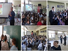 В библиотеке на Астрадамской в САО прошел открытый урок о героях СССР