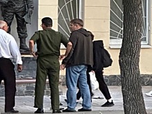 В Екатеринбурге силовики отрабатывали действия по пресечению поджогов военкоматов