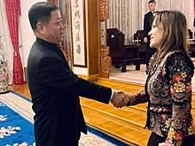 Юлия Швакова поздравила посла КНР в России с китайским Новым годом