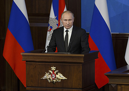 В Москве под руководством Верховного Главнокомандующего Вооруженными Силами России Владимира Путина прошло расширенное заседание Коллегии Минобороны