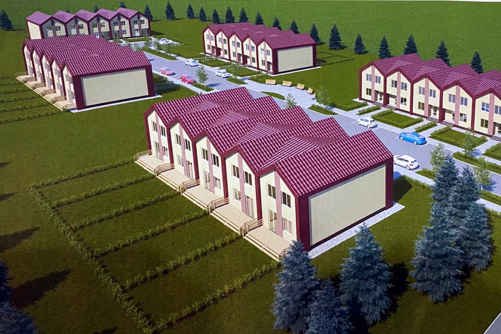 В Омске начали строить социальную деревню