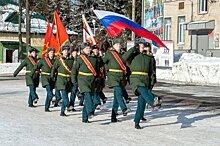 Председатель Совета депутатов Подольска Николай Пестов поздравил офицеров с Днем защитника Отечества