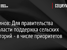 Перминов: Для правительства Ленобласти поддержка сельских территорий - в числе приоритетов