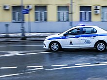 В Москве полицейский запрыгнул на капот автомобиля, чтобы остановить пьяного водителя