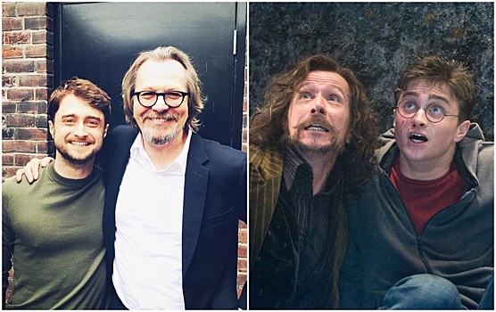 Воссоединение Гарри Поттера и Сириуса Блэка: Дэниел Рэдклифф и Гэри Олдман встретились на кинофестивале в Торонто