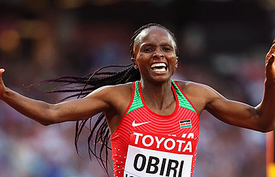 Кенийка Обири завоевала золото ЧМ в Лондоне в беге на 5000 м