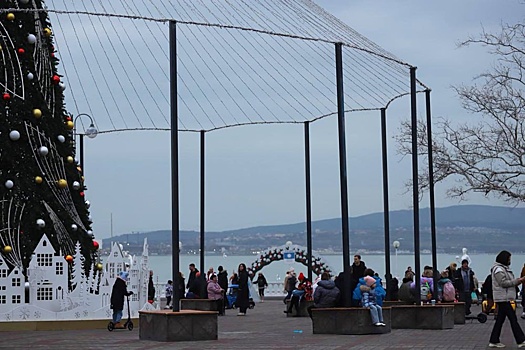 Геленджик в новогодние каникулы посетили почти 36 тысяч туристов