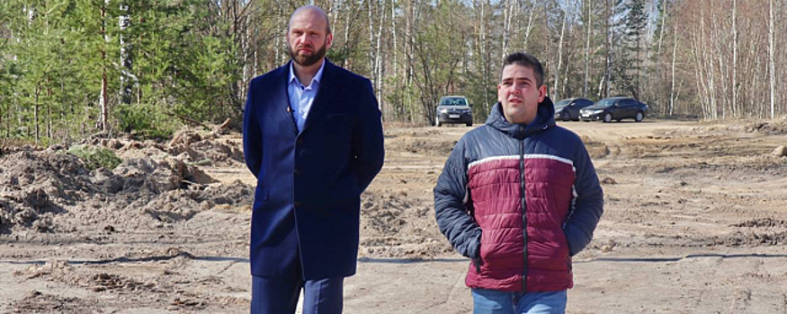 Александр Кулаков проверил ход строительства дорог в Электрогорске