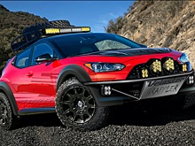Асимметричный Hyundai Veloster превратили по внедорожник