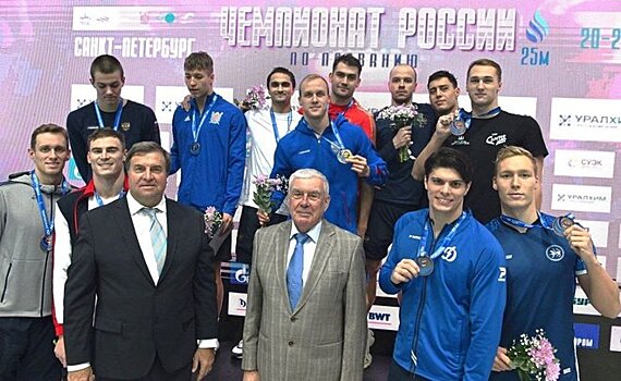 Спортсмен "Синтеза" Николай Зуев выиграл вторую бронзу на чемпионате России по плаванию