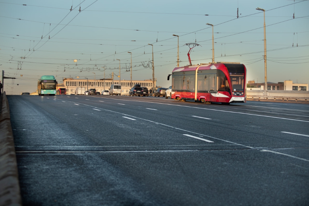 Завершен ремонт Володарского моста