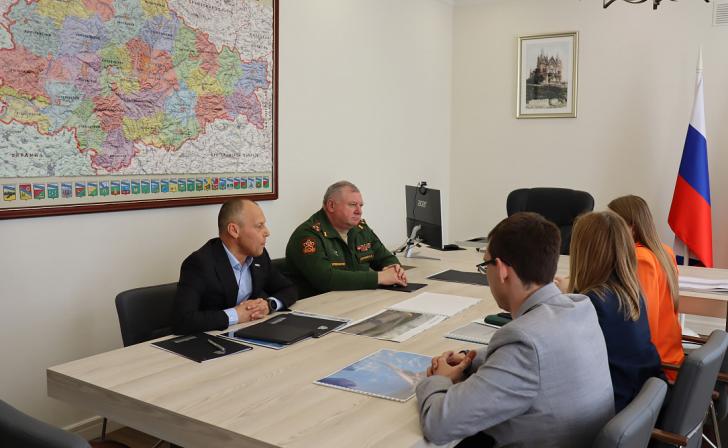 Зампредседателя Правительства Курской области Александр Чуркин записался в мобилизационный людской резерв