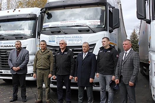 В Луганске при поддержке Народного фронта открылся сервисный центр "КАМАЗ"