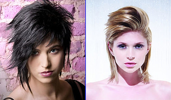«Не такие, как у всех»: 8 женских стрижек в стиле «Рок» и «Эмо»