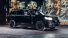 Тюнер Brabus продемонстрировал переделку Range Rover P530 с фисташково-зеленым салоном