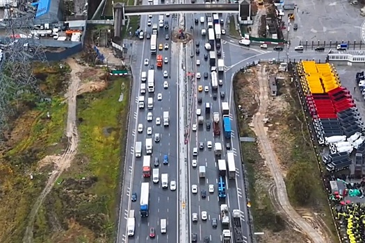 Собянин оценил готовность МСД от МКАД до Солнцево-Бутово-Варшавское шоссе