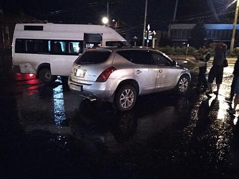 В Омске в аварии с маршруткой пострадали пассажиры