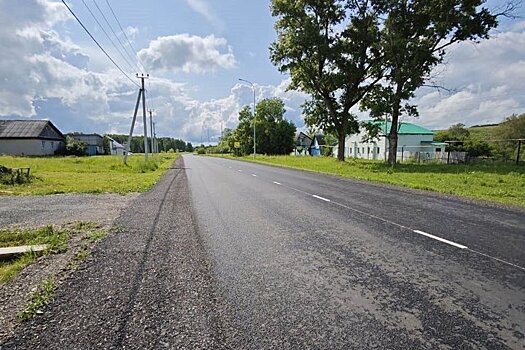 В Татарстане завершен ремонт участка дороги в Елабужском районе за 55,8 млн рублей