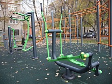 Во дворе в Савёловском построили спортивный городок