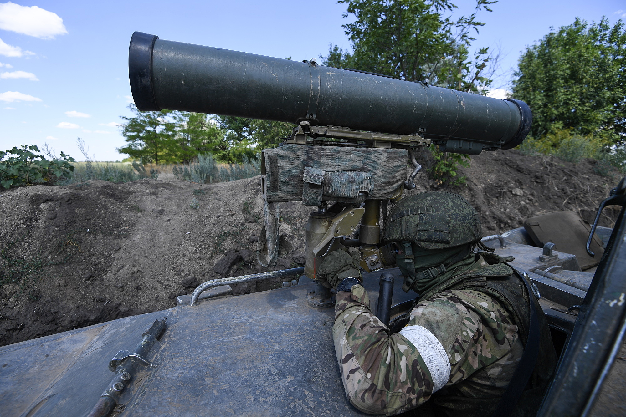 Российская артиллерия «накрыла» позиции ВСУ в Артемовске