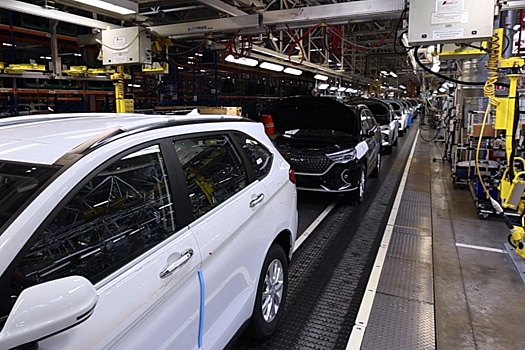 На заводе "Автомобильные технологии" начался выпуск Haval M6 по полному циклу