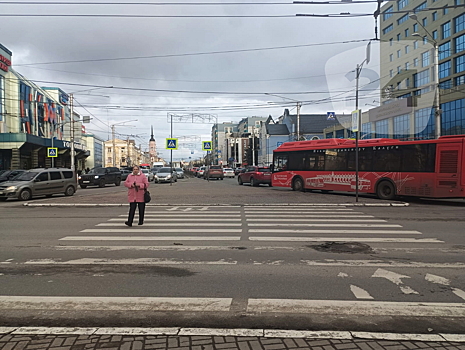 Количество пешеходных переходов на площади Мира будет уменьшено