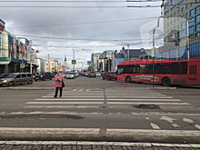 Количество пешеходных переходов на площади Мира будет уменьшено