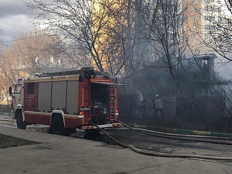 Сараи сгорели в Нижнем Новгороде