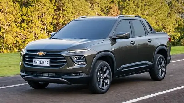 Chevrolet Montana 2023 пикап с 1.2-литровым турбомотором