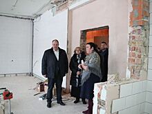 Ремонтные работы в центральной районной больнице Богдановича идут с опережением графика
