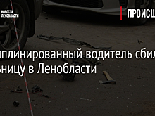 Дисциплинированный водитель сбил школьницу в Ленобласти