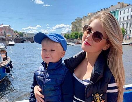 Михайловская организовала детский праздник для 4-летнего сына