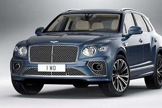 Обновленный Bentley Bentayga: первые фотографии появились в сети до премьеры