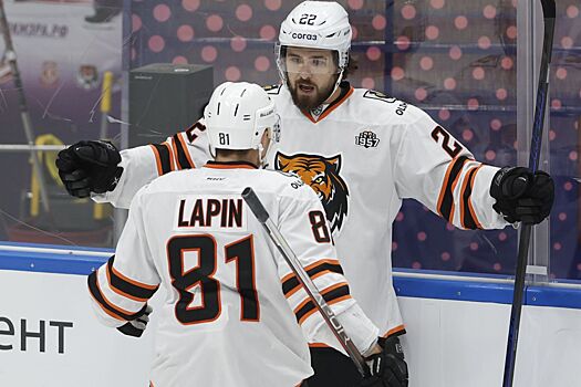 «Нам было тяжело играть». Нападающий «Амура» Лапин — о поражении от «Нефтехимика»