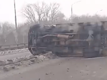 Появилось видео с места серьёзного ДТП на Северной окружной