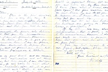 СВР опубликовала первое письмо советского разведчика супруге из тюрьмы в США